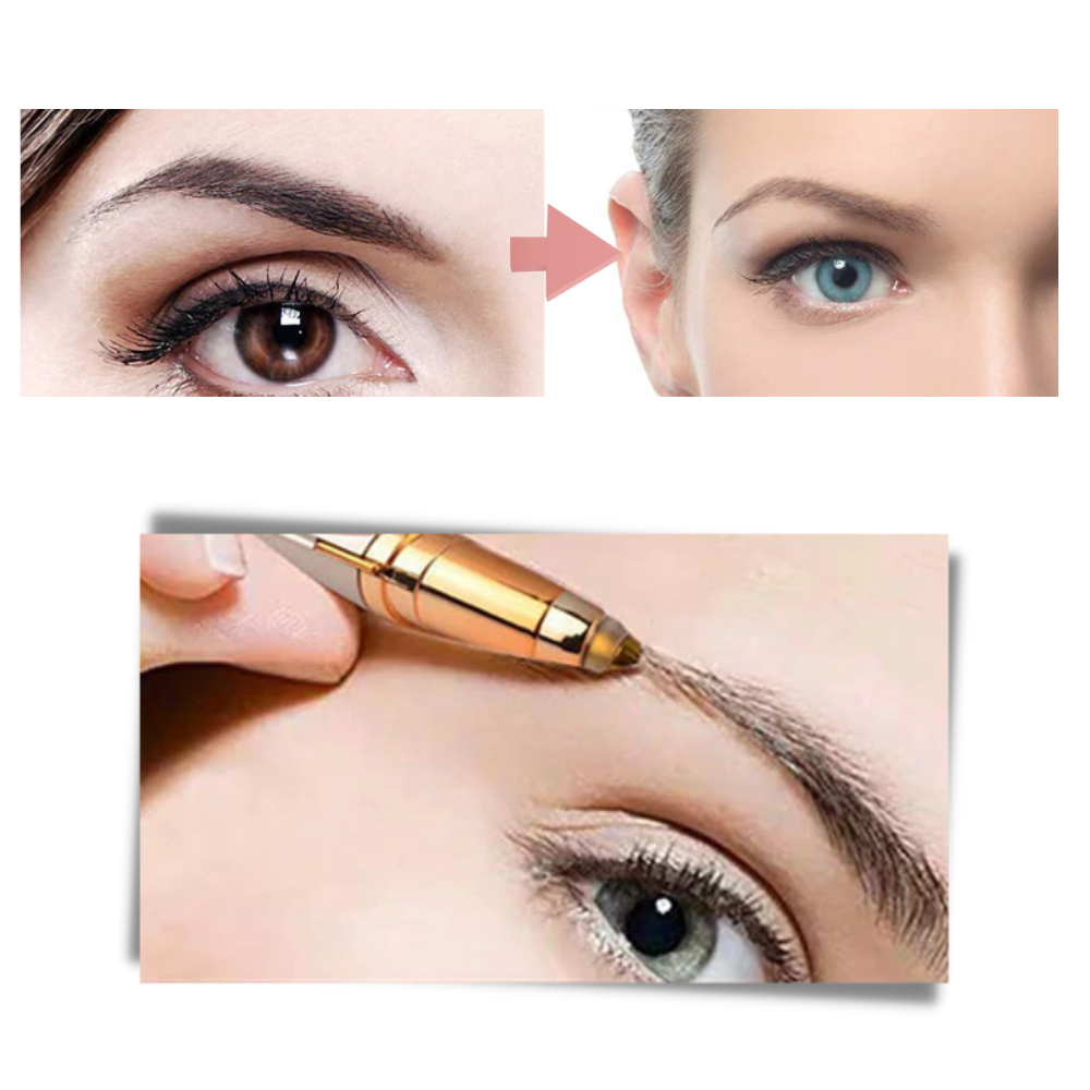 Electric Precision Eyebrow Trimmer – Professional Eyebrow Shaver & Epilator for Perfect Grooming