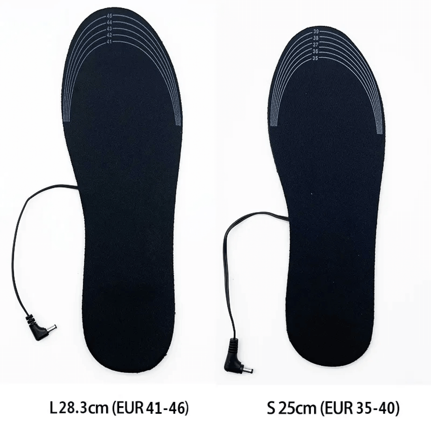 Heated Shoe Insoles Inserts - Rechargeable Thermal Footbed for Comfort in Shoes & Boots - Ideal for Cold Weather Use