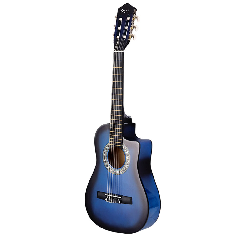 Kids Guitar: Acoustic Children's Guitar for Music Beginners - Ideal Gift for 5 Year Olds - Pink & Blue Options