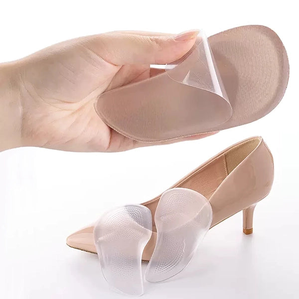 Gel Arch Support Insoles for Flat Feet - Comfortable Orthotic Inserts for Pain Relief in Shoes