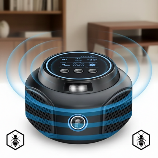 Ultrasonic Termite Repeller Plug-In | Chemical-Free, Silent Protection for Homes, Furniture & Wood Structures