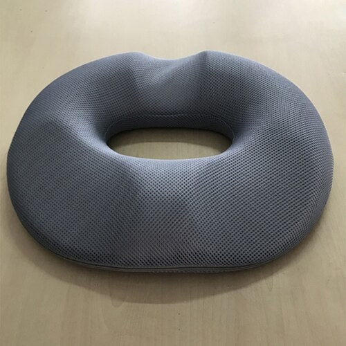 Donut Pillow for Tailbone Pain Relief | Memory Foam Cushion for Hemorrhoids, Coccyx Issues & Improved Posture at Home, Office, or Car