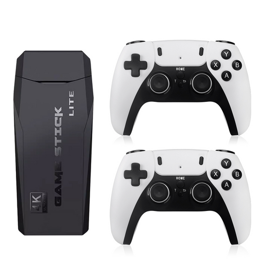 Wireless Retro Gaming Stick | 40,000+ Built-in Games, 4K HDMI Output & Wireless Controller for Nostalgic Gaming Fun