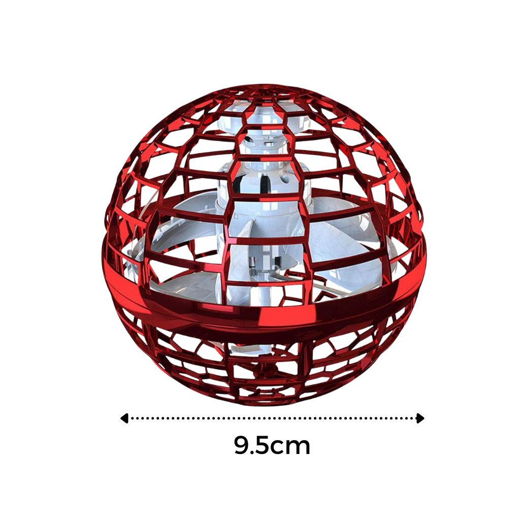 Hoverball Magic Flying Spinner – Sensory Toy with LED Lights