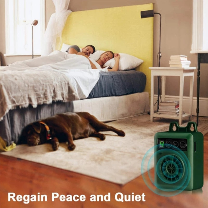 Dog Anti Barking Control Device | Ultrasonic, Waterproof & Safe for Indoor and Outdoor Use