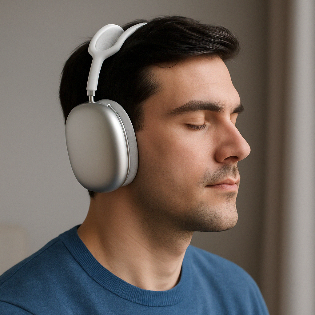 Wireless Noise Cancelling Over Ear Headphones | Bluetooth, Long Battery Life & Comfortable for Music, Podcasts, and Calls
