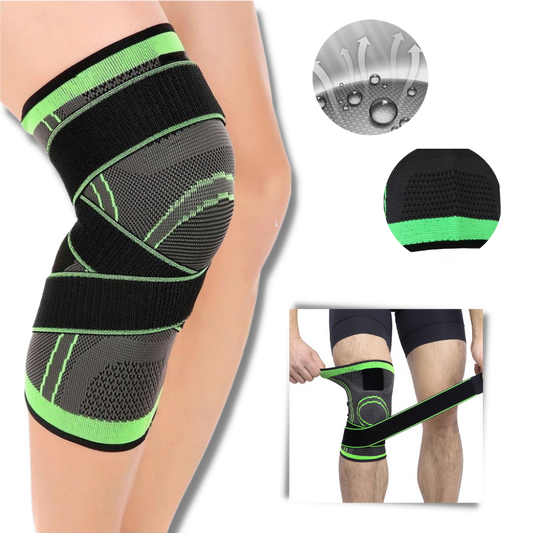 Adjustable Knee Compression Sleeve – Pain Relief & Support for Active Lifestyles | Durable, Adjustable, and Comfortable Fit