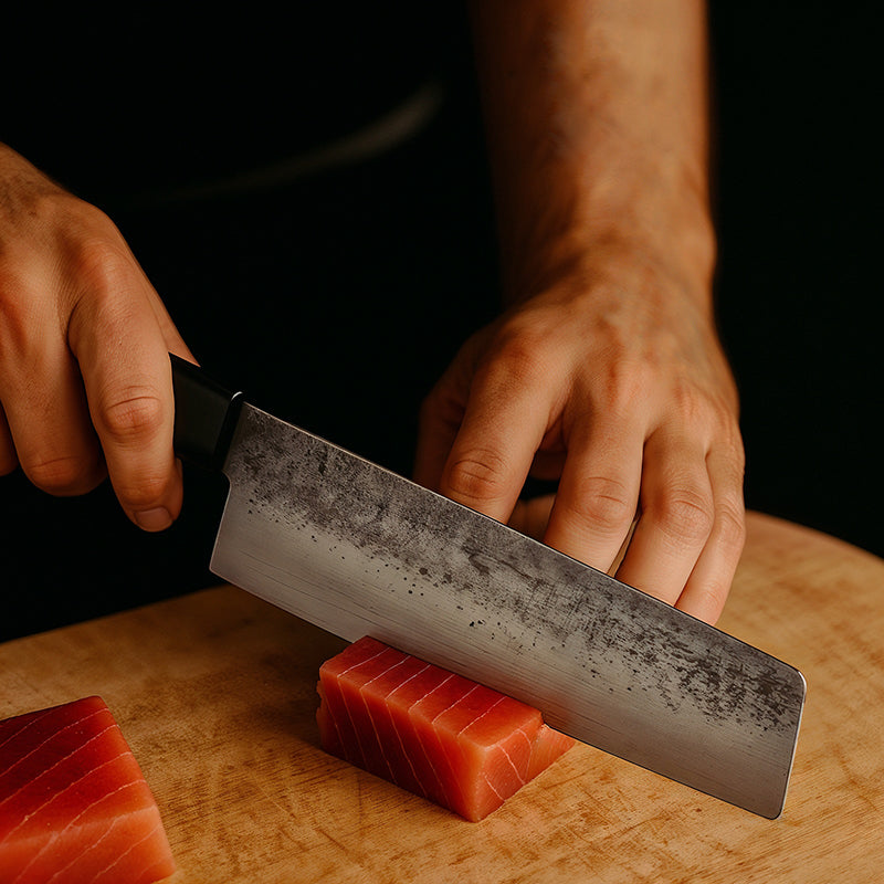 Stainless Steel Knife Set | Razor-Sharp, Rust-Resistant Blades for Sushi, Sashimi, Vegetables & Meats
