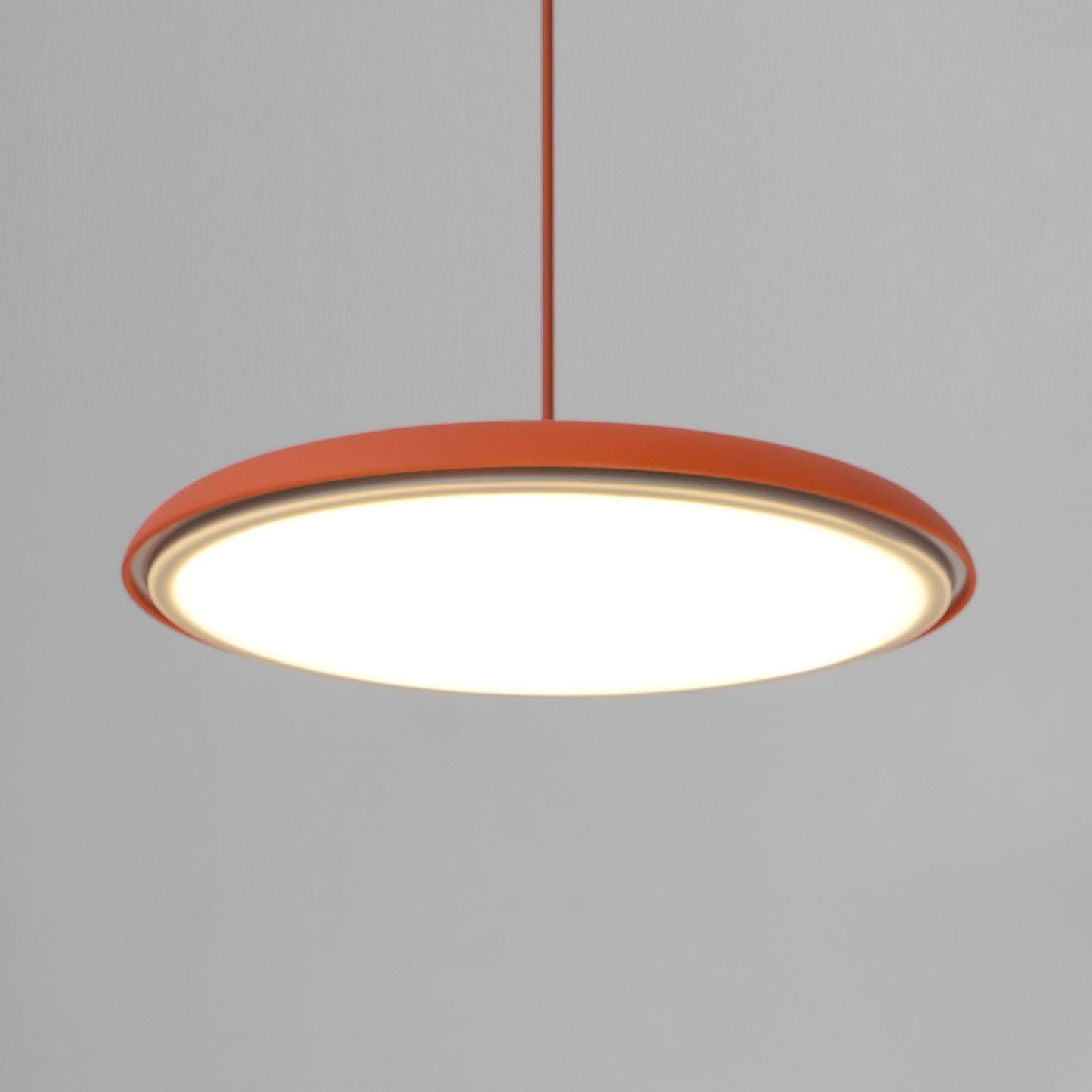 LED Cookie Pendant Light Fixture - Modern Round Design for Kitchen Island & Dining Room Lighting