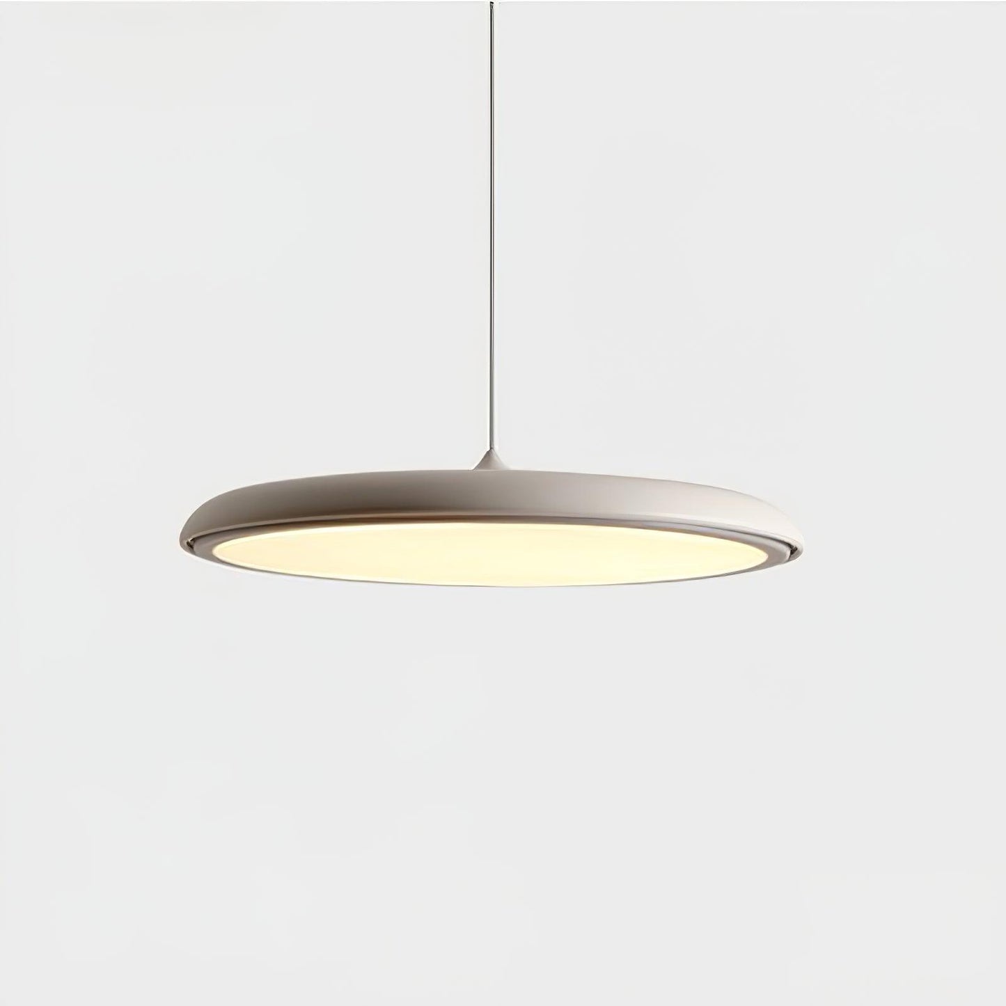 LED Cookie Pendant Light Fixture - Modern Round Design for Kitchen Island & Dining Room Lighting