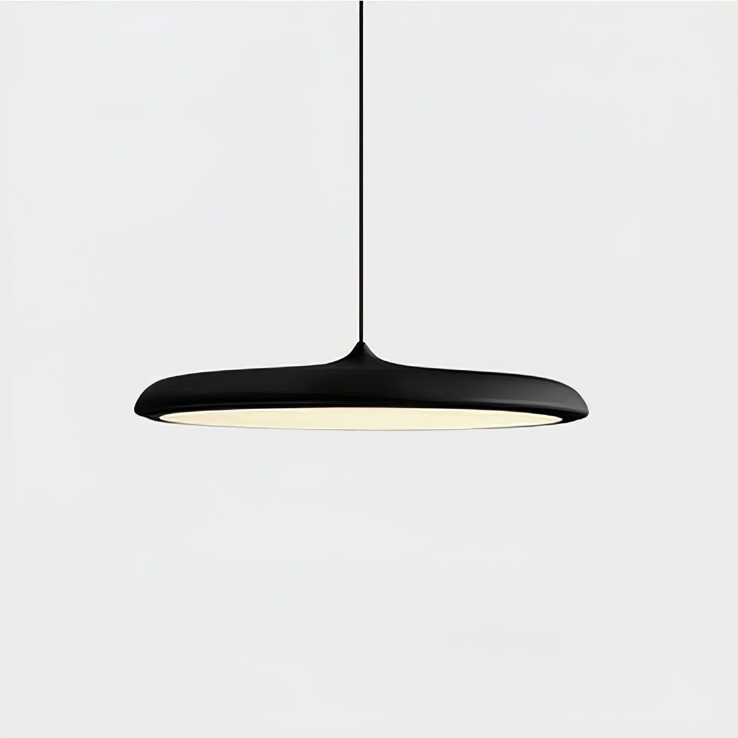 LED Cookie Pendant Light Fixture - Modern Round Design for Kitchen Island & Dining Room Lighting