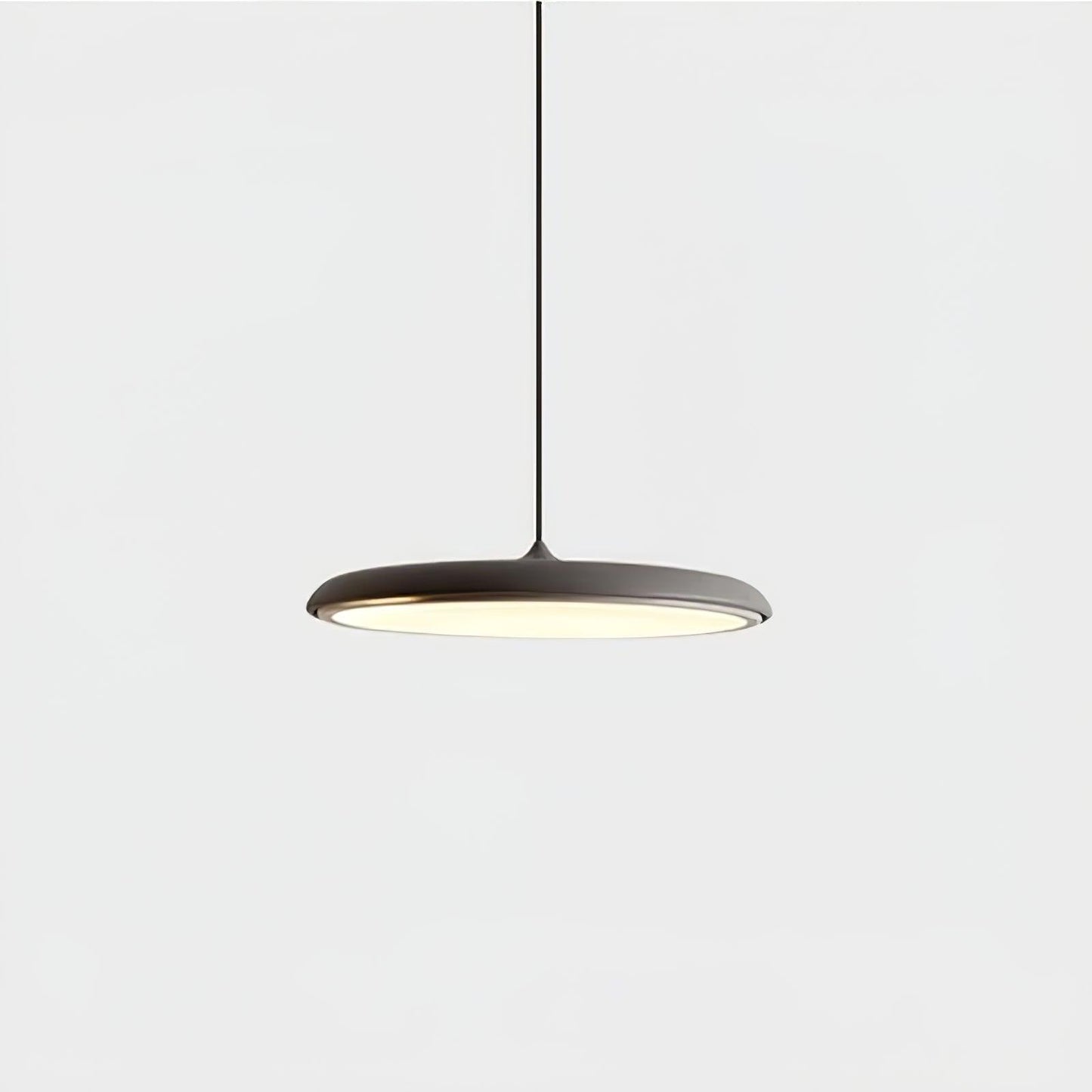 LED Cookie Pendant Light Fixture - Modern Round Design for Kitchen Island & Dining Room Lighting