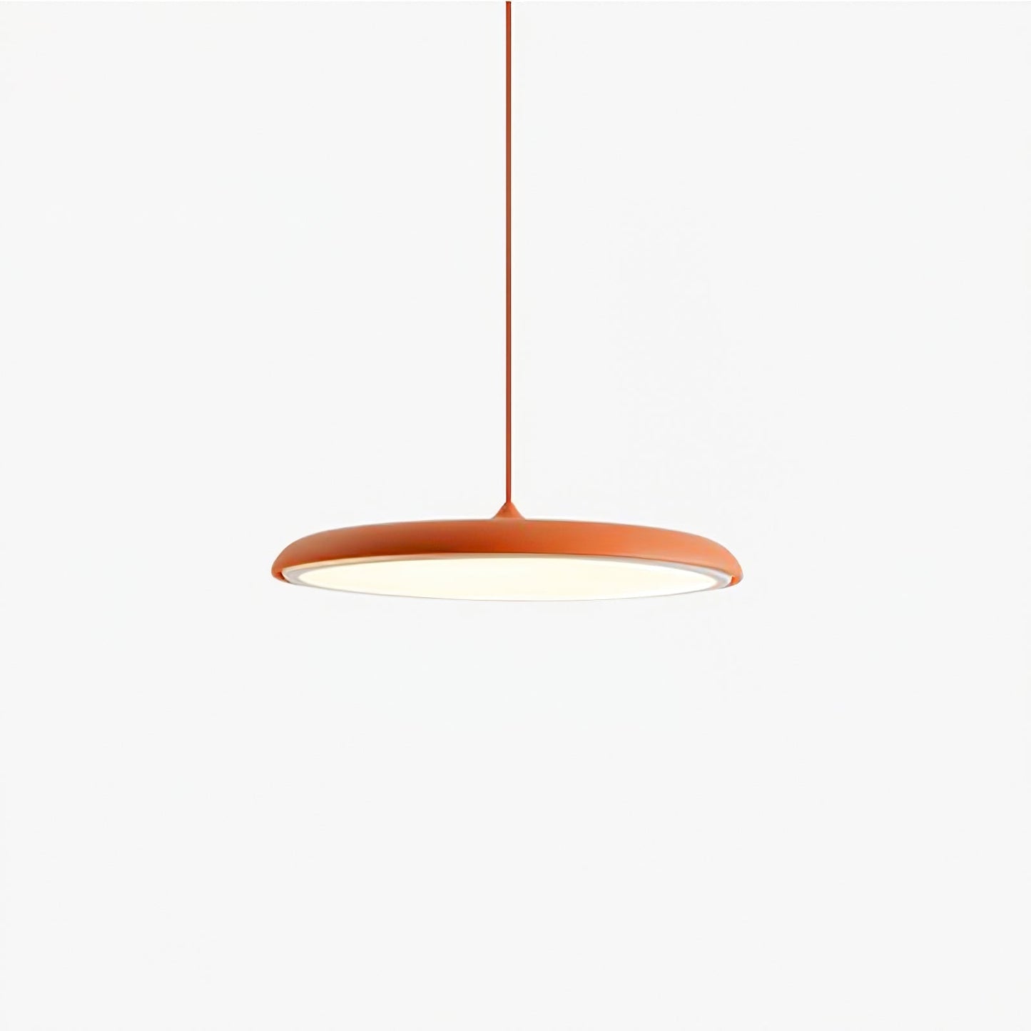 LED Cookie Pendant Light Fixture - Modern Round Design for Kitchen Island & Dining Room Lighting