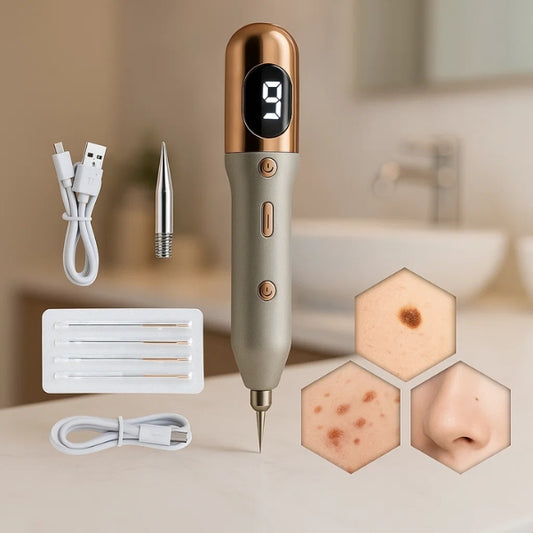 Plasma Pen for Skin Tag, Mole & Wart Removal | 9 Intensity Levels, Bloodless & User-Friendly for At-Home Treatments