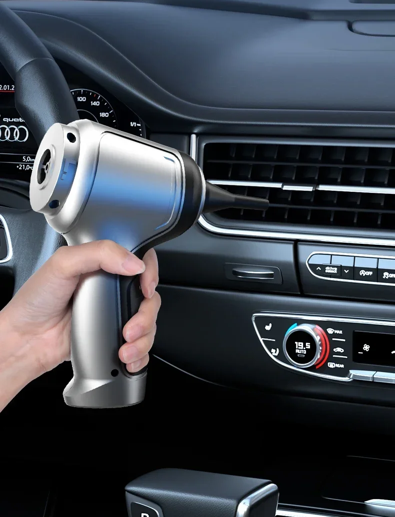 Cordless Car Vacuum Cleaner | 95000Pa Suction Power, Lightweight & Versatile for Home and Auto Cleaning