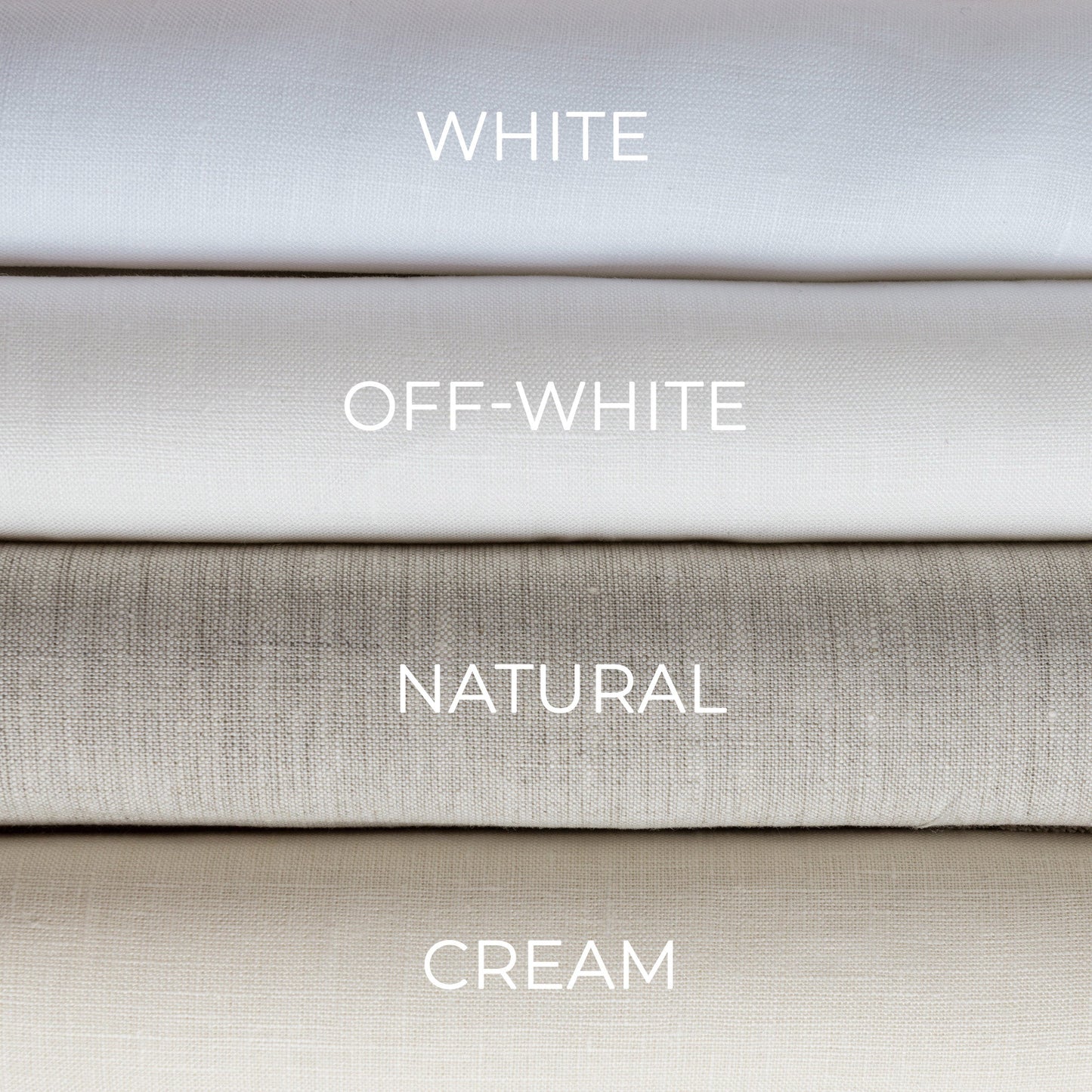 Thermal Insulated Blackout Linen Curtains | 100% Light Blocking & Heat Isolation for Winter and Summer Use