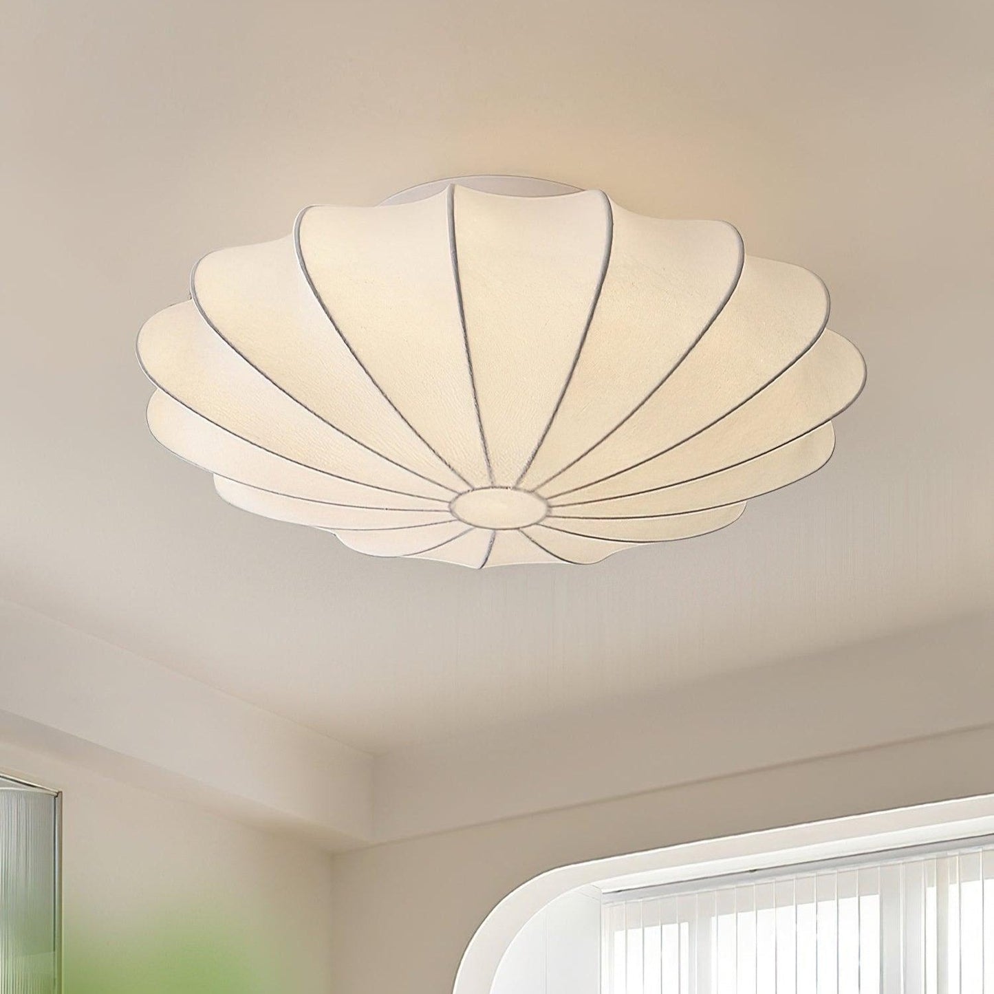 LED Bubble Ceiling Light Fixture - Modern White Pendant Lamp for Living Room, Dining Room & Home Decor