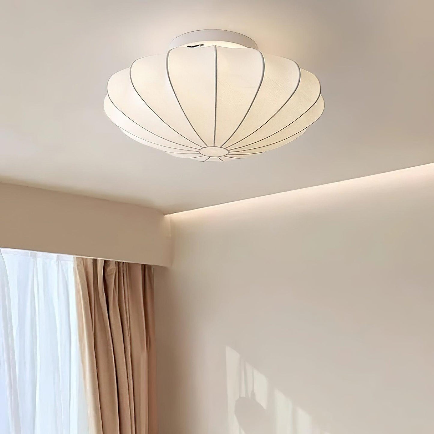 LED Bubble Ceiling Light Fixture - Modern White Pendant Lamp for Living Room, Dining Room & Home Decor