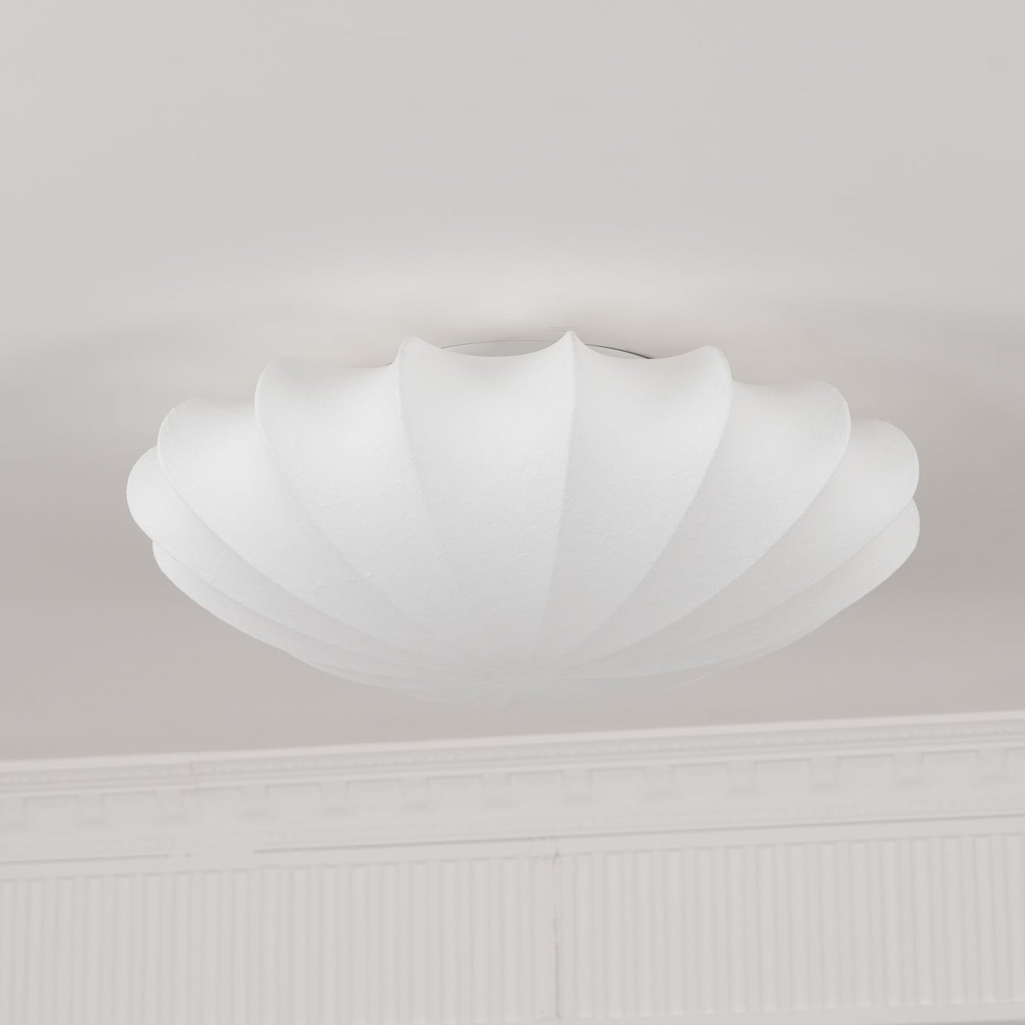 LED Bubble Ceiling Light Fixture - Modern White Pendant Lamp for Living Room, Dining Room & Home Decor