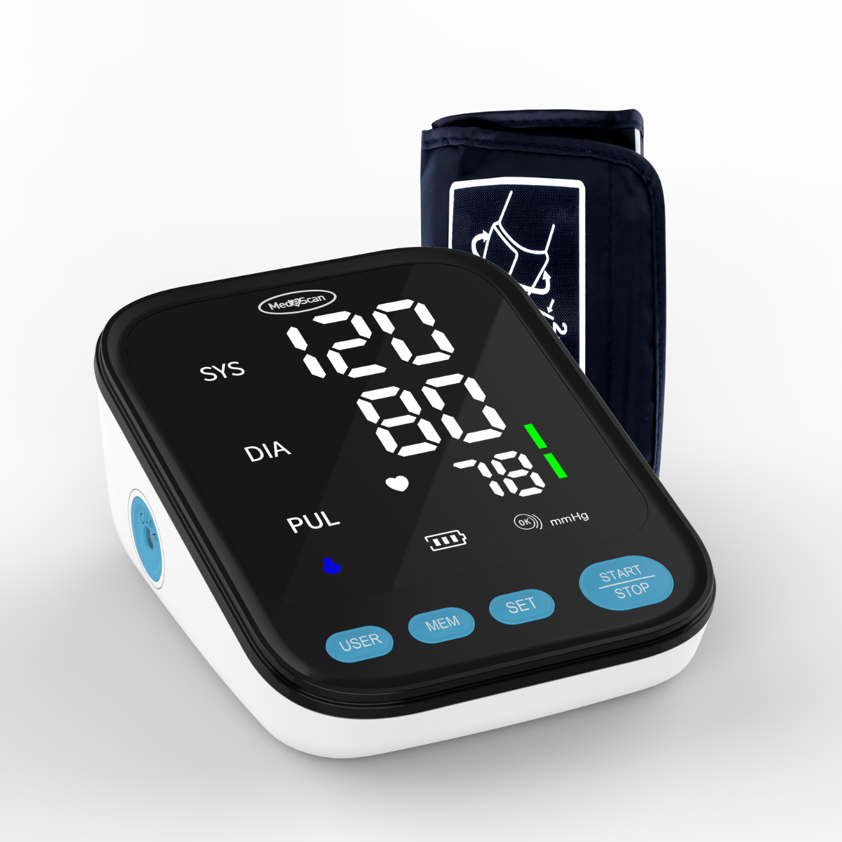 Blood Pressure Monitor | Large 42cm Cuff, Colour Screen & Multi-User Support for Home Health Monitoring
