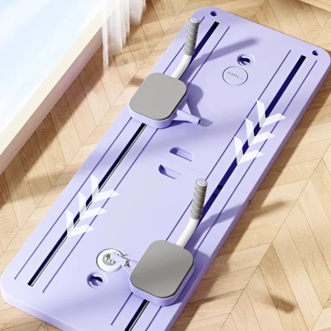 Pilates Reformer Set | Core Strengthening, Flexibility & Compact for Home or Office Use