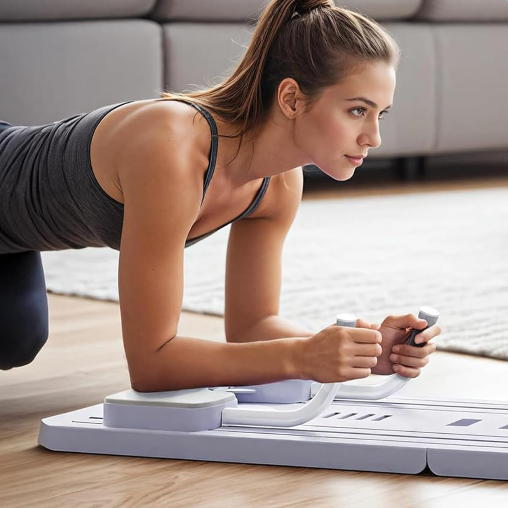 Pilates Reformer Set | Core Strengthening, Flexibility & Compact for Home or Office Use