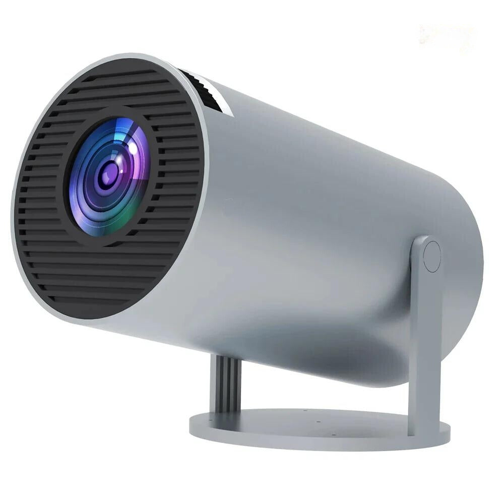 Portable 4K Mini Projector | Compact Design, Wi-Fi 6 & Bluetooth 5.0 for Home Entertainment & Outdoor Movie Nights