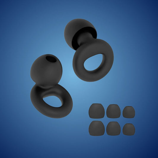 Noise Cancelling Earplugs | Hypoallergenic, Soft Silicone & Ideal for Sleep, Travel, Concerts, and Work