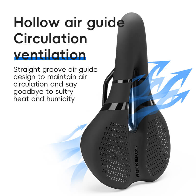 MTB Saddle | Soft Memory Foam, Ergonomic Design & Anti-Slip for Comfortable Mountain Biking