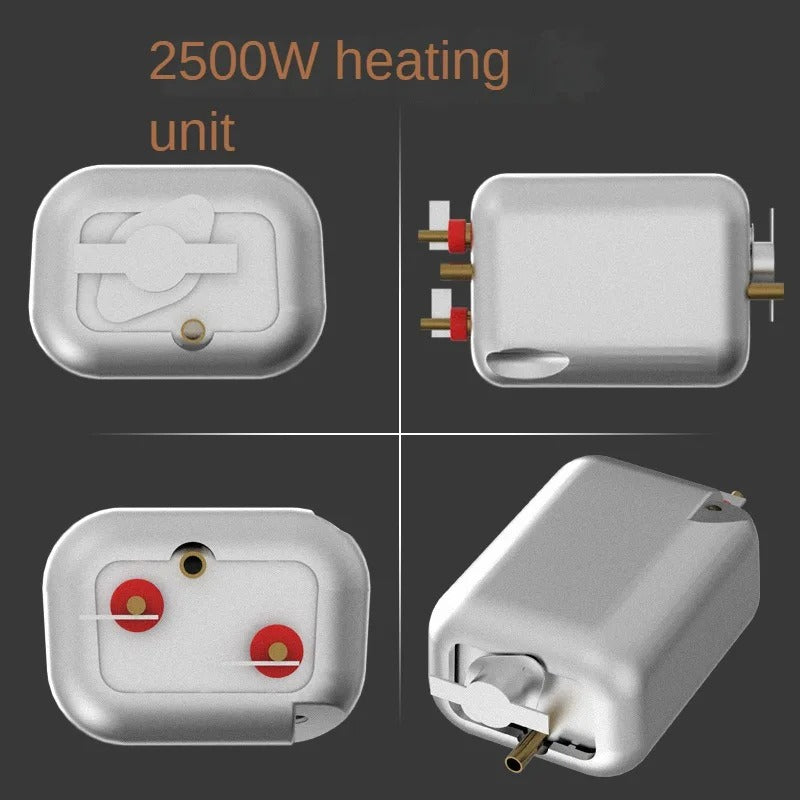 2500W Compact Steam Cleaner | Chemical-Free, High-Pressure & Versatile for Home and Car Cleaning