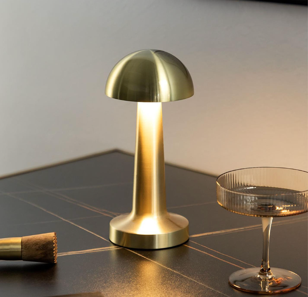 Cordless Dimmable LED Table Lamp - Rechargeable Touch Control for Living Room, Reading, and Bedside Use