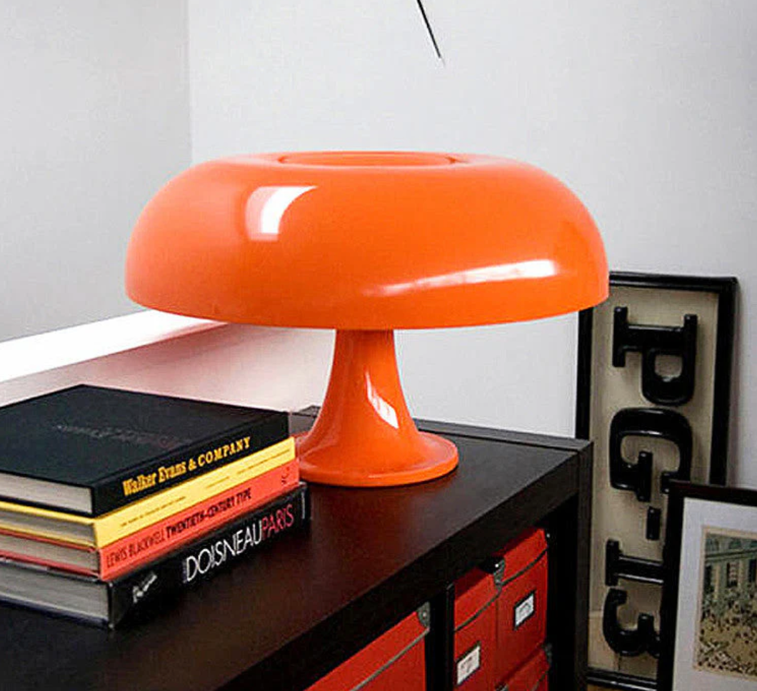 Nordic Mushroom LED Table Lamp - Modern Decorative Light for Home, Bedroom, and Living Room