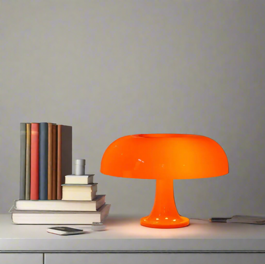Nordic Mushroom LED Table Lamp - Modern Decorative Light for Home, Bedroom, and Living Room