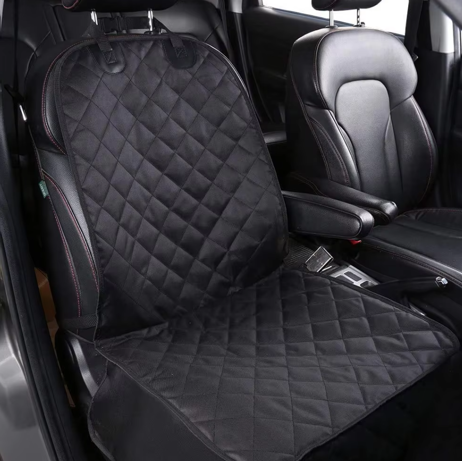 Waterproof Front Seat Protector for Dogs | Non-Slip, Scratch-Resistant & Easy to Install for Clean Car Journeys