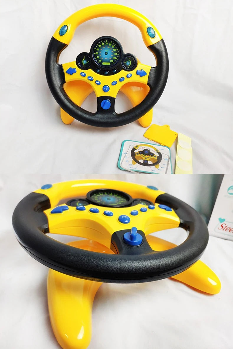 Childrens Steering Wheel Toy - Fun and Engaging Steering Wheel Toy for Young Car Enthusiasts