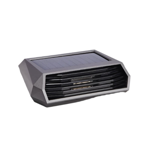 Solar Car Air Purifier | Ozone & Negative Ion Technology with Built-in Parking Number Plate for Clean Air & Convenience