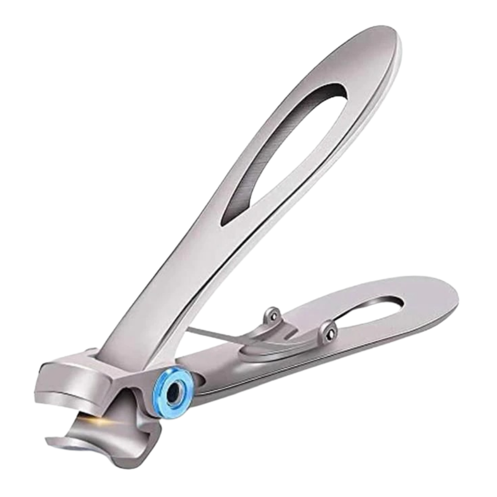 Premium Stainless Steel Nail Clippers | Extra Wide Jaw for Thick Toenails - Perfect for Podiatry Care