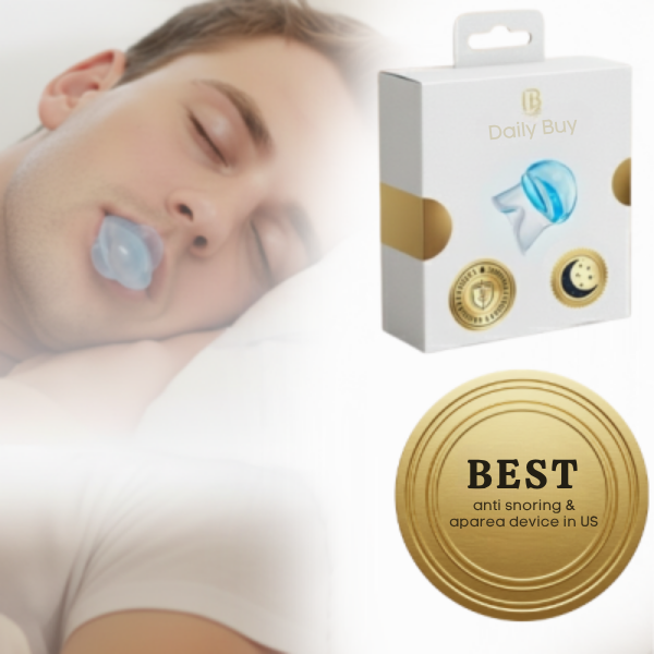 Tongue Retaining Device for Sleep Apnea & Snoring | Comfortable, CPAP-Free Relief