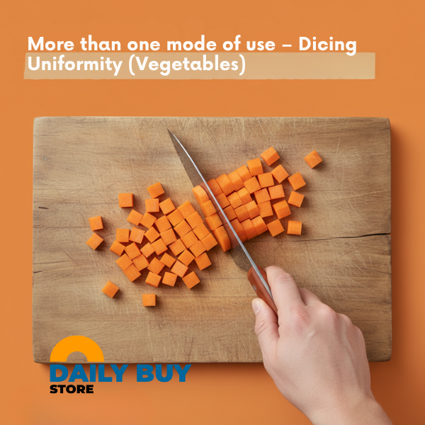 Santoku Chef Knife | Razor-Sharp, Ergonomic Handle & Ideal for Versatile Kitchen Use