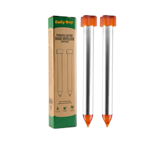 Battery-Powered Snake Repellers | 8th Generation, Weather Resistant & Effective for Outdoor Protection Against Snakes