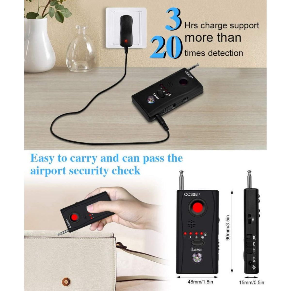 The Best Bug Detector - Hidden Camera and Microphones Detector
