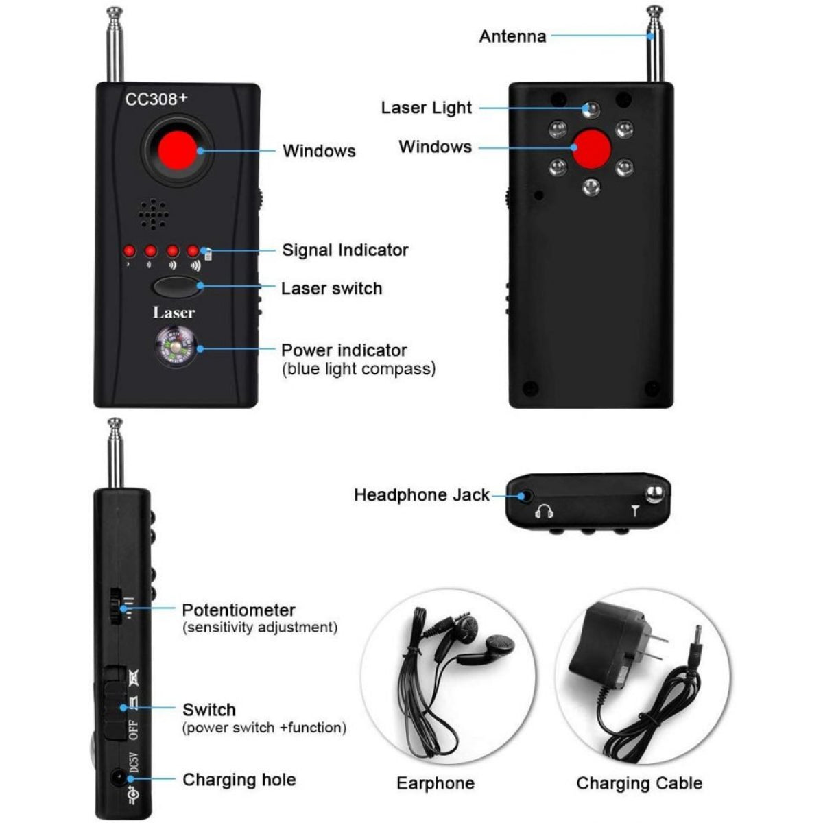 The Best Bug Detector - Hidden Camera and Microphones Detector