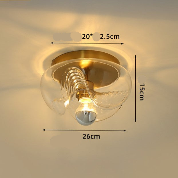 Bauhaus Vintage Aisle Ceiling Lamp - French Design for Dining Room & Hallway Lighting