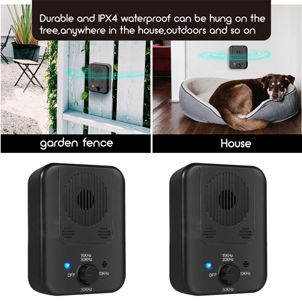 Bark Control Device for Dogs | Ultrasonic, Waterproof & Effective Solution for Training and Reducing Barking at Home