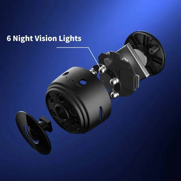 Wireless Waterproof Reverse Camera | 360° Rotatable Mount, Motion Detection & Ideal for Motorhomes, Trucks, and Trailers