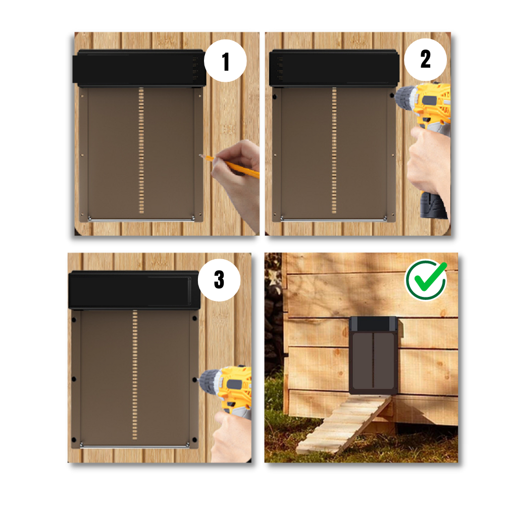 Automatic Chicken Coop Door – Solar-Powered Hen House Access