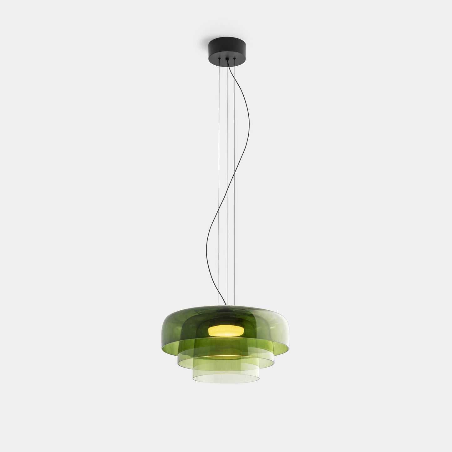 Nordic Glass Pendant Light Fixture - Modern Hanging Lamp for Kitchen Island & Dining Room