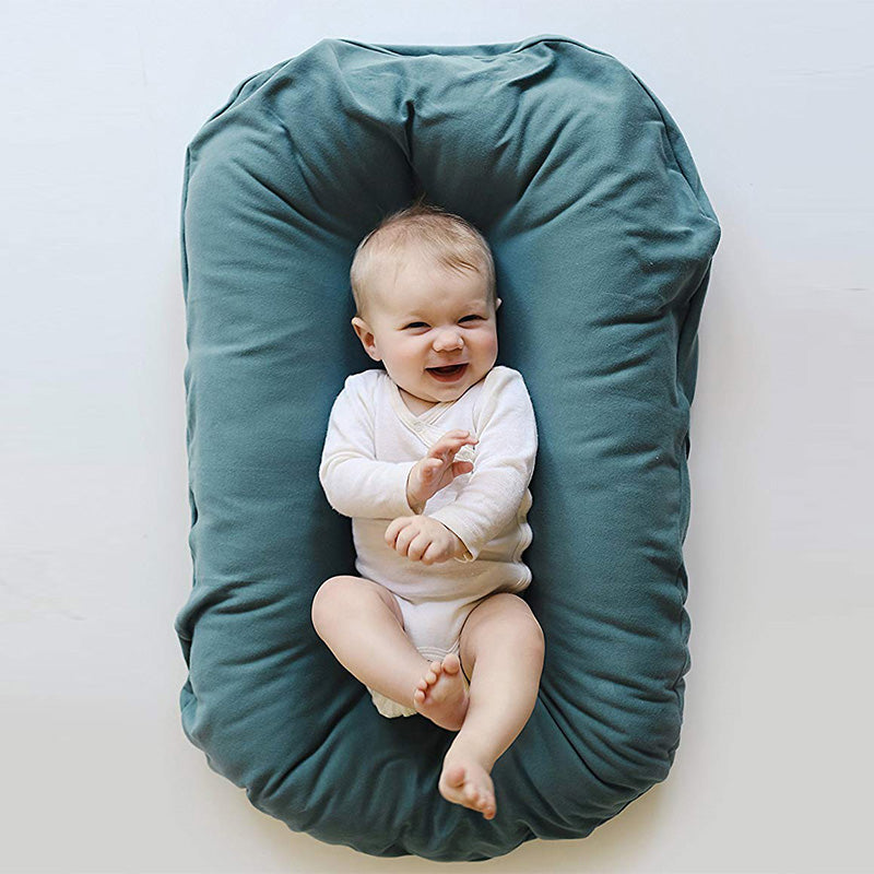 Organic Baby Lounger | Ultra-Soft, Breathable & Travel-Friendly for Cozy Playtime and Naptime