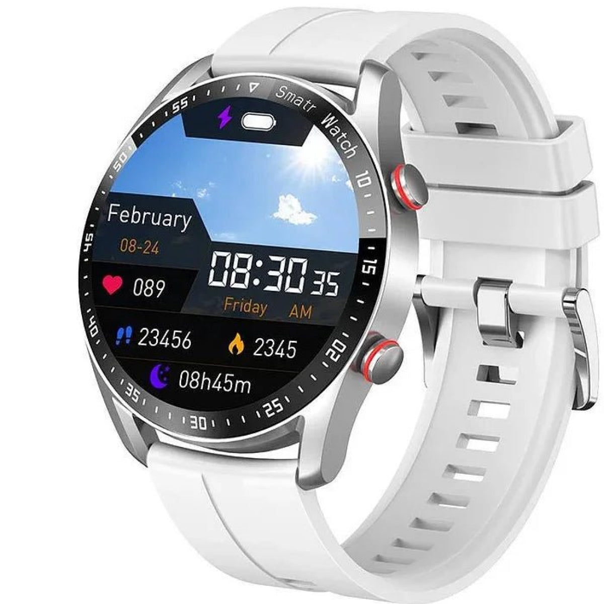 Blood Pressure Smartwatch – Heart Rate Monitor & Health Tracking for Daily Wellness