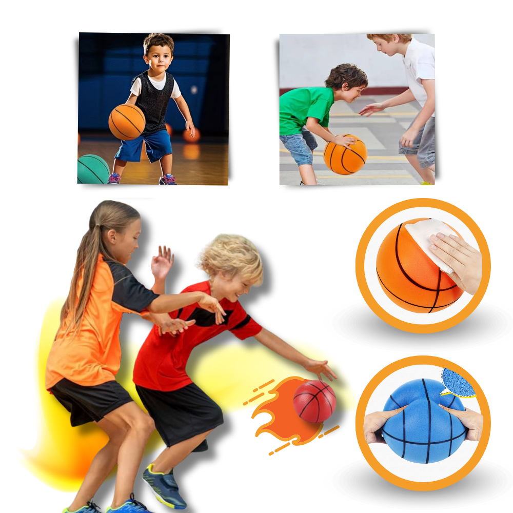 Silent Basketball – Fun and Safe Sports Activity - Soundless Ball